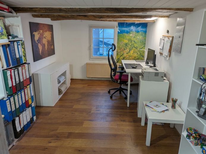 Fachwerkhaus mit Talblick - historisches Wohnen im Grünen bei Bielstein – Arbeitszimmer 1. OG
