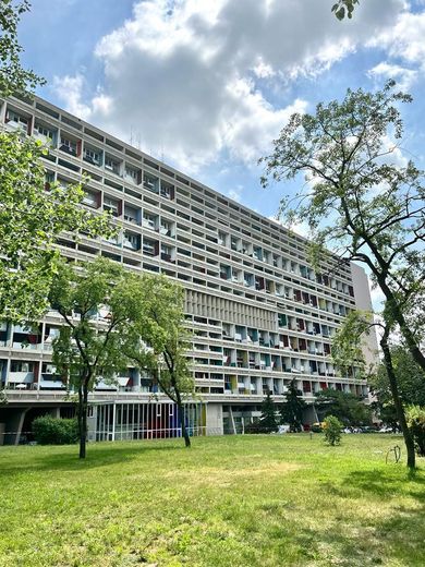 Provisionsfrei: Helle 2-Zimmer Maisonette im Corbusierhaus, Berlin-Westend – Außenansicht