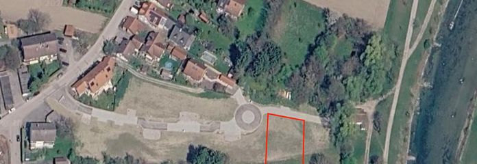 Działka budowlana w Weilheim i.OB. – możliwy dom jednorodzinny/dwurodzinny – 811 m² – Lageplan