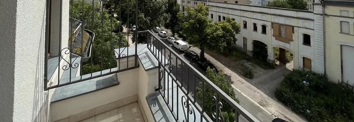 Ausblick vom Balkon