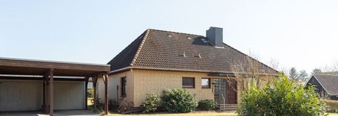 Vermietetes Einfamilienhaus im Grünen in der Nähe von Lüneburg