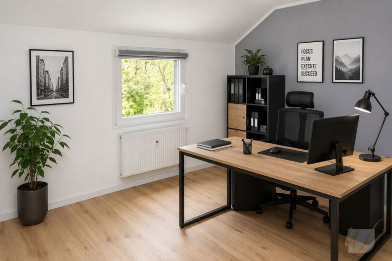 Modernisierte 5-Zimmer-Eigentumswohnung über 2 Ebenen - ca. 129 m² Wohnkomfort – Büro