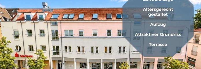 Vermietete 2-Zimmer-Wohnung mit Terrasse in zentraler Lage!