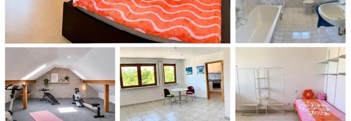 Beau 3 pièces cuisine salle de bains ensoleillé de 72 m² à Schwabmünchen avec surface supplémentaire sous les combles (surface utile)