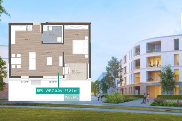 2-Zimmer-Wohnung - im wunderschönen Neubaugebiet Waidesgrund (WH)
