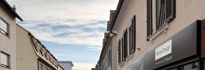 Seitliche Sicht Straße