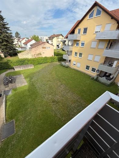 Blick vom Balkon