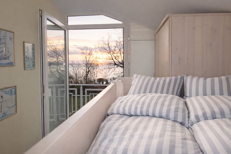 Blick aus dem Schlafzimmer