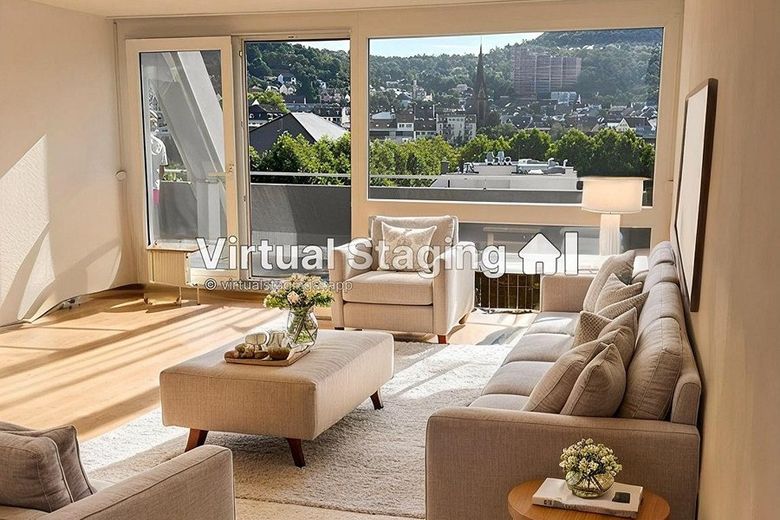 Bingen'de merkezi konumda aydınlık 2 odalı daire – Foto 3