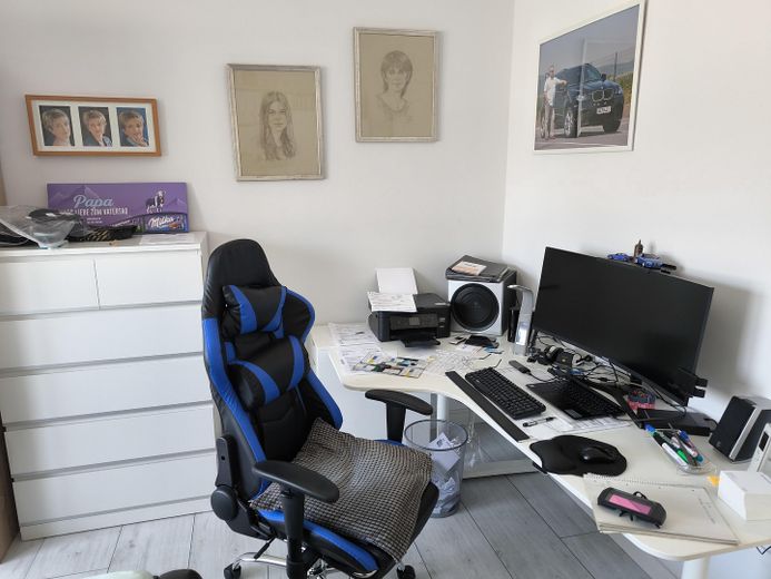 Hochwertige Traumimmobilie Komforthöhe 2,70 – Büro/ 2 Schlafzimmer
