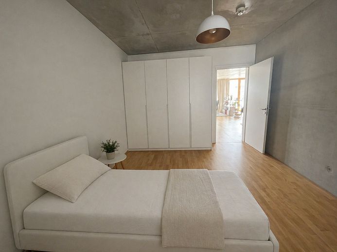 3-Zimmerwohnung in ruhiger 2ten Reihe – Schlafzimmer