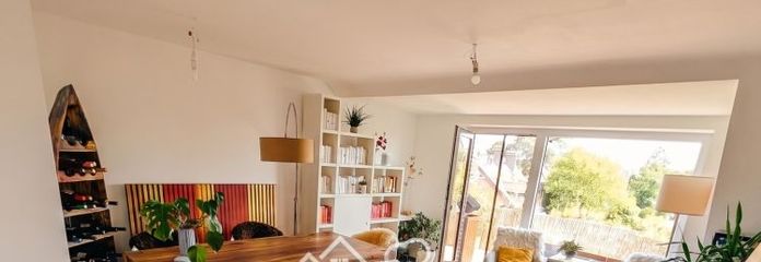 Großzügige Maisonette-Wohnung mit Süd-Balkon in Zentrumnähe