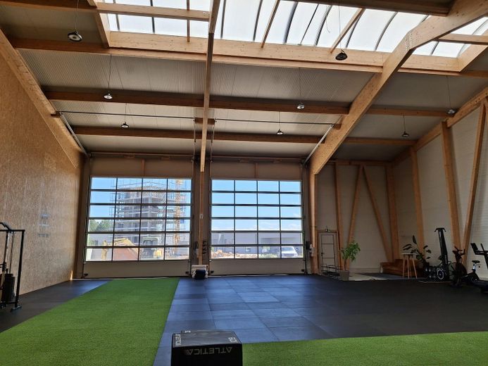 Halle Lagerhalle Lager Werkstatt Produktionshalle Eventhalle Sporthalle Athletikhalle Verkaufshalle – Foto 22