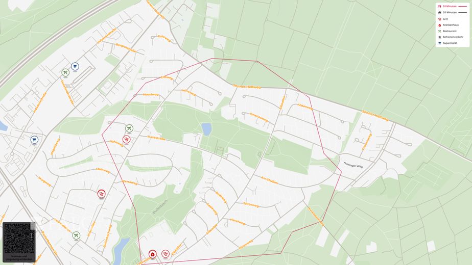 Versatile locale commerciale/ufficio - ideale per chiosco, parrucchiere, estetica, podologia o studio – Site plan (micro)