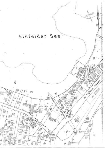 Haus am See und Baugrundstück am See in bester Wohnlage in 1.Seereihe,Seeblick,Villa am See,Kamin – Flurkarte