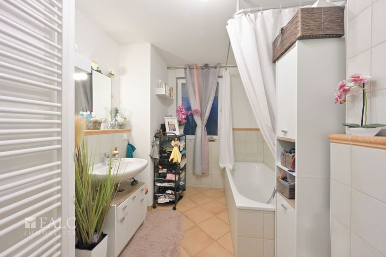 Modernes Wohnglück in Neubiberg - Stilvolle 3-Zimmer-Wohnung mit Balkon – Badezimmer