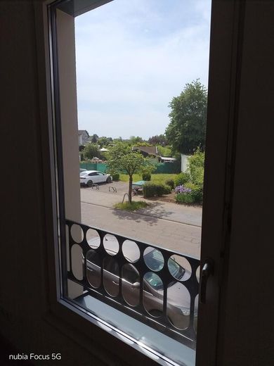 Ausblick Richtung Strasse