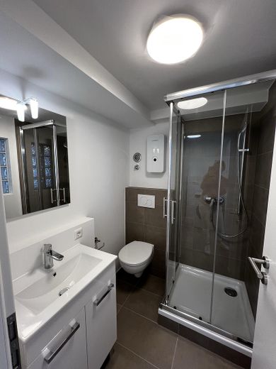 Neu renovierte voll ausgestattetes 1 Zimmerappartement im Stadtkern Degerloch – Bad