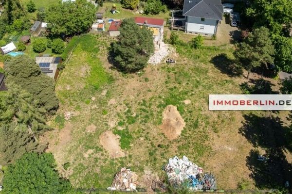 IMMOBERLIN.DE - قطعة أرض ممتازة للبناء في موقع ملائم للعائلات في الحزام الضاحي لبرلين