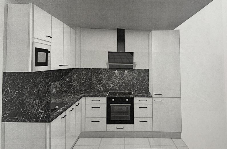 Hochwertige Einbauküche