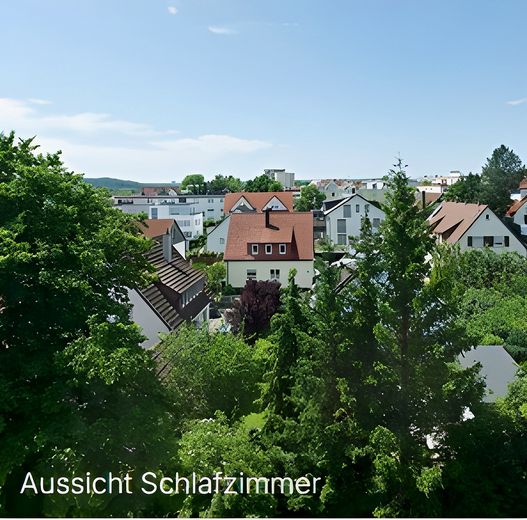 Ausblick Schlafzimmer