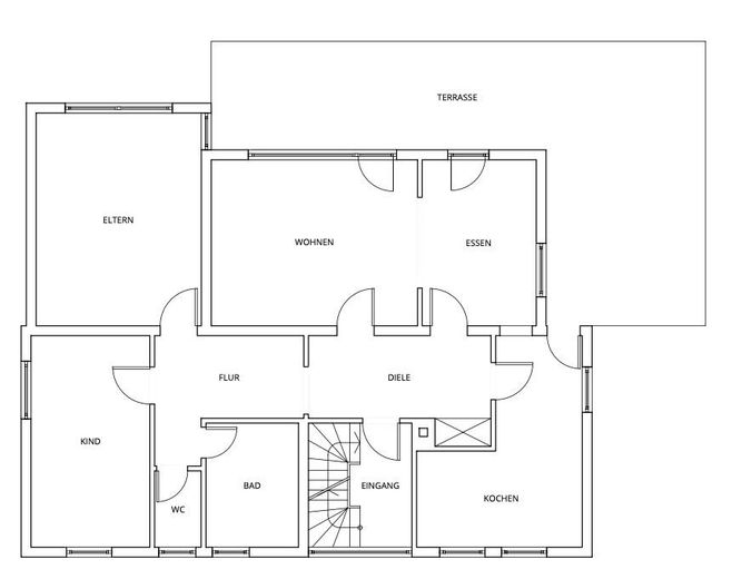 Tolles Zweifamilienhaus * in Loßburg-Betzweiler – EG