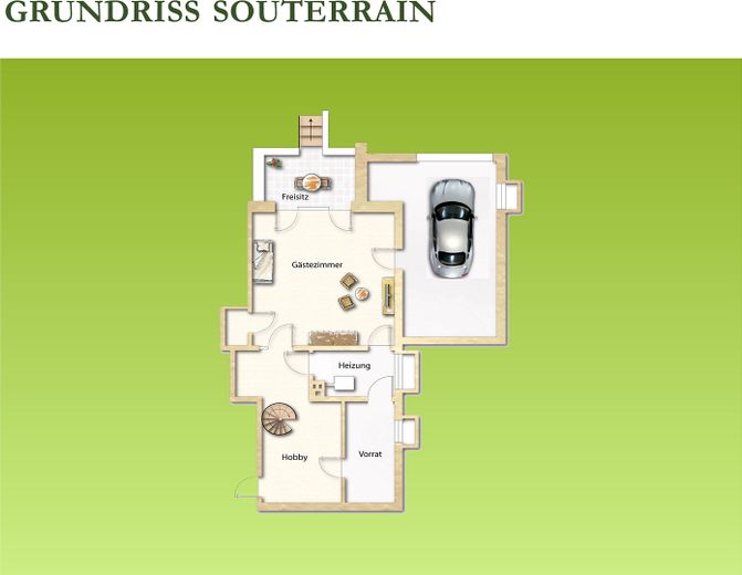 Grundriss Souterrain