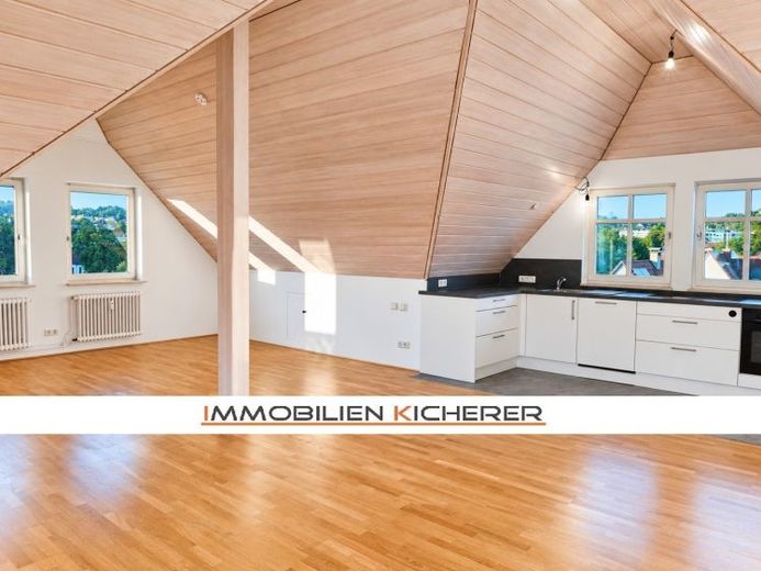 Nad dachami Überlingen – urocze mieszkanie maisonette – widok na katedrę – spokojna, centralna lokalizacja w mieście – Zdjęcie 1
