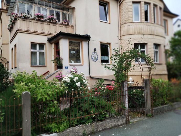 Villagartennin voller Blüte