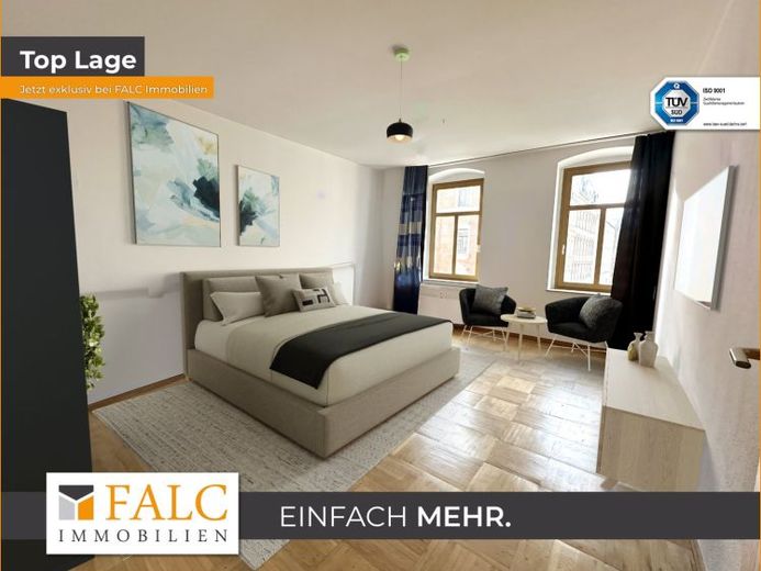 Einzigartige 1-Raum-Wohnung mit historischem Flair und modernem Komfort – Foto 1