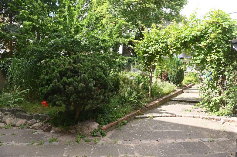 Begrünter Innenhof 1