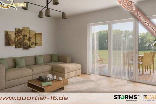 Erdgeschosswohnung (WE-4) - 105,83 m² - 3 Zimmer