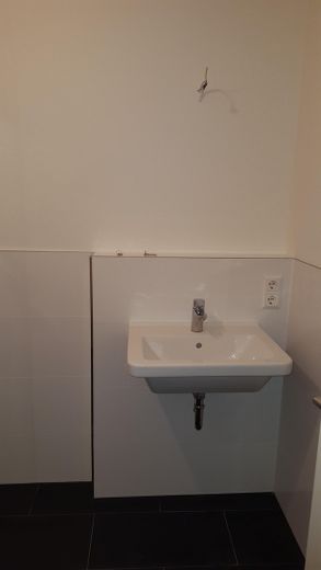 Schöne 2 Zimmer-EG Neubauwohnung barrierefrei in Hamburg Rahlstedt – Badezimmer