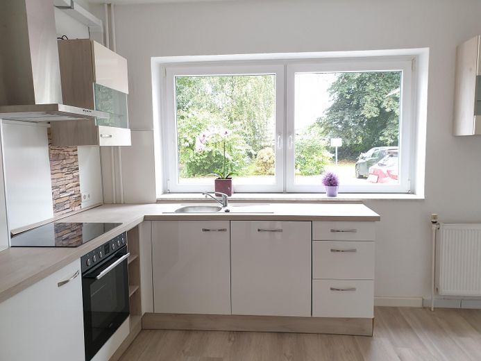 Zentrale 4 Zi Wohlfühlwohnung in Hohenlockstedt – ....mit Blick in den Garten...