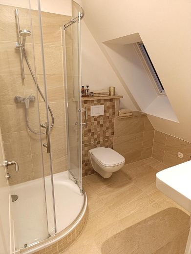 Panorama des Badezimmers