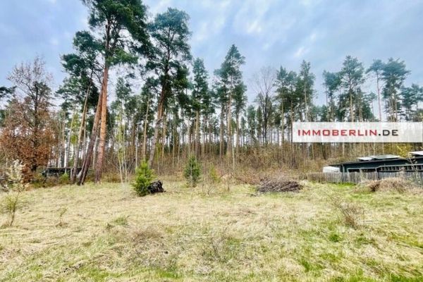 IMMOBERLIN.DE - Naturverwöhntes Baugrundstück in familienfreundlicher Lage