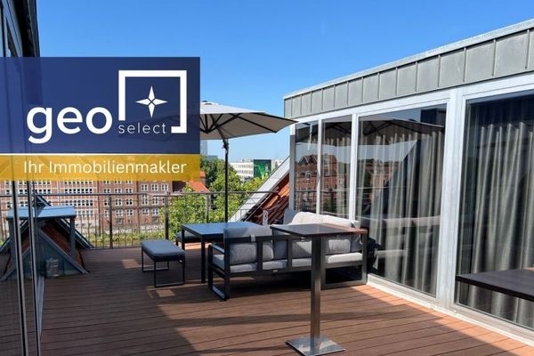 Einmalige Chance! Erstklassige Maisonettewohnung mit direktem Weserblick zur Schlachte!