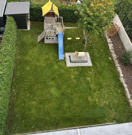 Gartenansicht Vogelperspektive