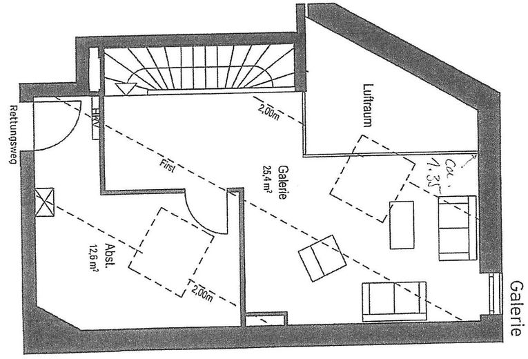 Grundriss 4.OG (Galerieebene)