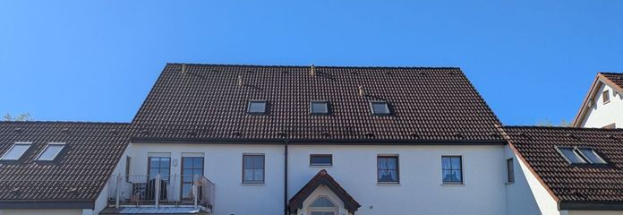 4-Zi-Wohnung mit 2 Balkonen, Loggia und Garage in der beliebten Wohnanlage "Birkenhof" in Leegebruch – Titel