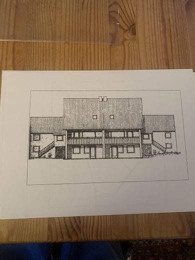 Grundriss Haus Gartenseite