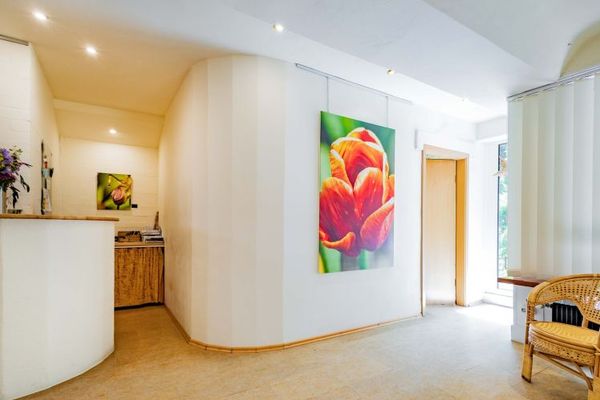 Travailler dans une atmosphère agréable – vaste espace de bureaux/cabinet polyvalent avec terrasse et jardin