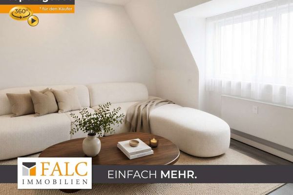 Charmante Dachgeschosswohnung mit Einbauküche, Stellplatz und Spitzboden