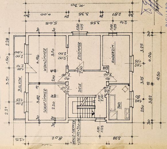 Grundriß EG + 1. OG