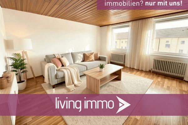 Appartamento ben tenuto di 4 locali a Passau-Grubweg: affascinante con balcone soleggiato - acquistare appartamento