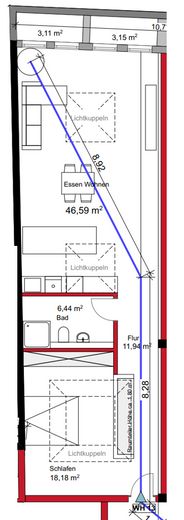 Kernsaniertes Loft in Stuttgart-Hedelfingen | Neubaukomfort mit Wärmepumpe & Fußbodenheizung – Foto 6