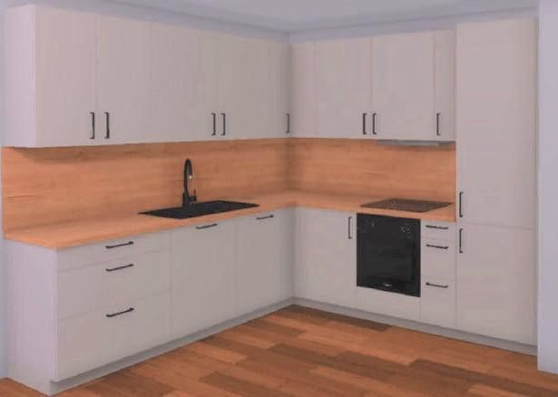 Neubau-Erstbezug: 5 Zimmer Reihenhaus, 110 m², Garten, Terrasse, Wallbox in Neumünster-Gadeland – Beispielküche