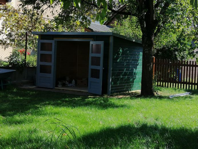 Neues Gartenhaus