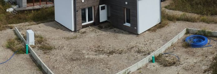 38 m² Modernes Tiny House Hannover (KfW 55) inkl. Rabatt – Außenansicht Tiny House