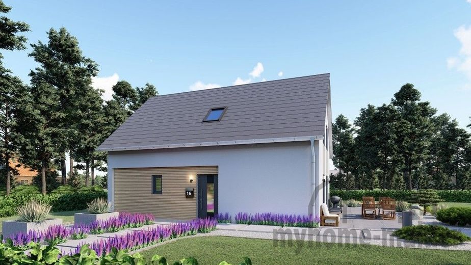 Neues Wohnen ohne Grenzen mit originellen Haus mit Wohnkleller inklusive in Pyrbaum – DHH Milano 127 002